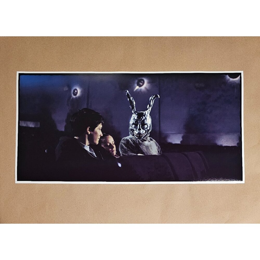 Donnie Darko Movie Scene Poster 12" X 24" - Theatre Frank Rabbit Halloween Decor